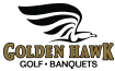 Golden Hawk Golf Course and Banquets Logo